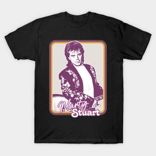 Marty Stuart /// Retro Country Fan Art Design T-Shirt